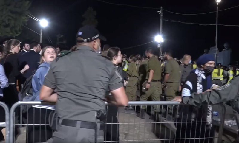 "היה אירוע הדלקה נוסף &ndash; שהקשה על בידוד הזירה"