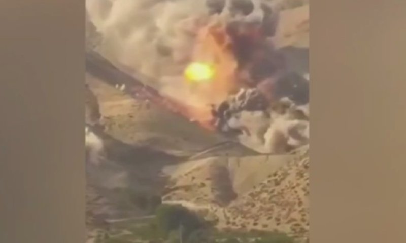 פיצוצים עזים בהר: כך נראתה התקיפה שבה נפצע נשיא איראן