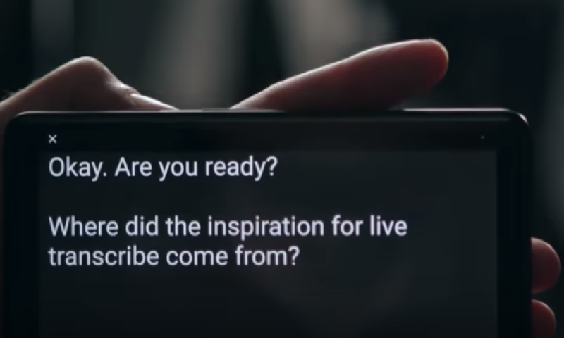 חדש מגוגל: אפליקציה לתמלול בזמן אמת