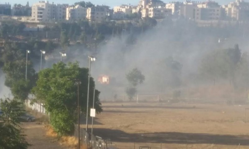 בעקבות שריפת ענק: בתים פונו בירושלים