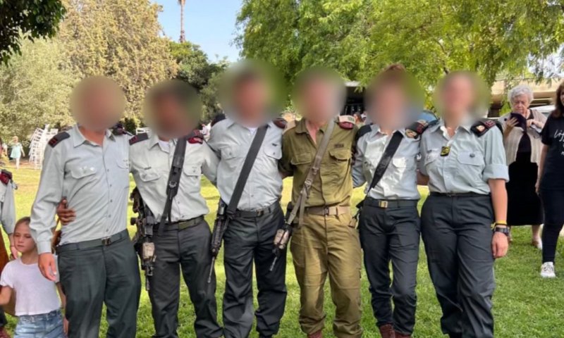 כבוד: חמישה בוגרי הישוב עלי סיימו יחד קורס מ"פים