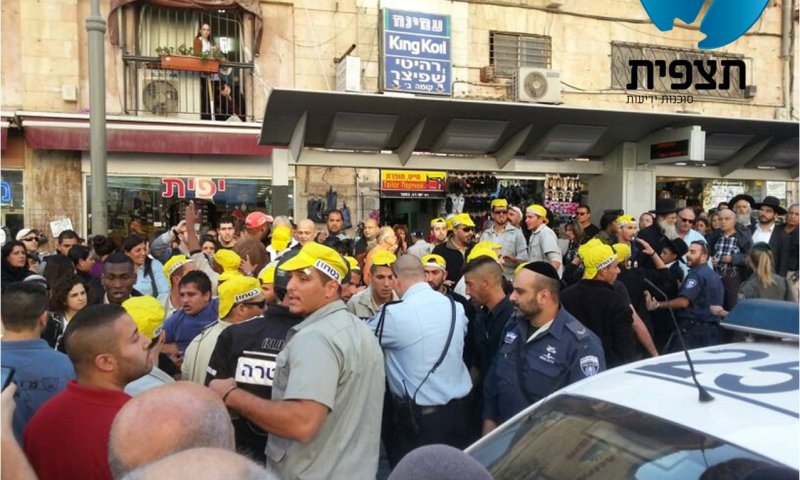 ערבי תקף מאבטח ברכבת הקלה ונעצר