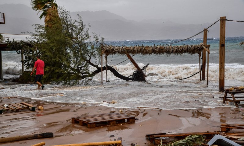 לקראת סערה; מטה החירום של עיריית חיפה התכנס