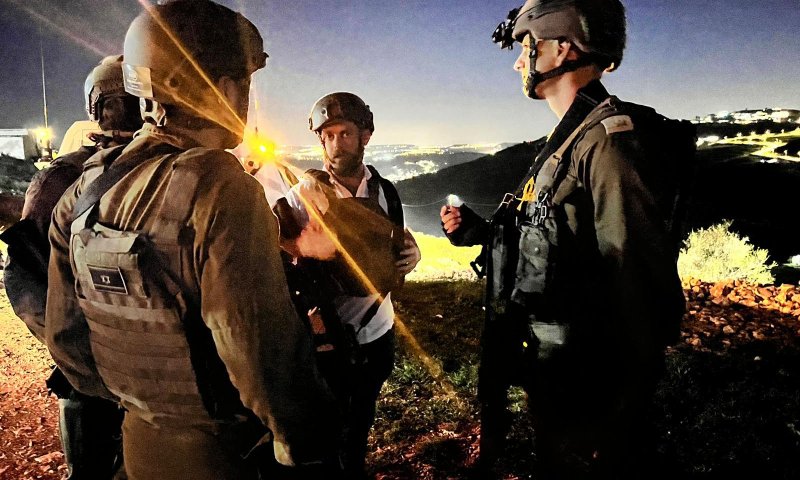 הר ברכה: מחבל עם סכין ניסה לתקוף בגבעת רונן