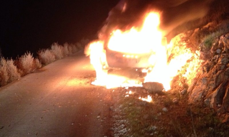 ילדה נפצעה קשה מפגיעת בקבוק תבערה