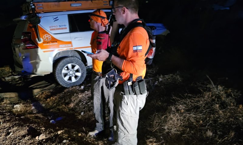 3 בני משפחה נעדרים בנחל ייטב: הסב חולץ על ידי מסוק