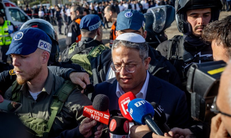 השר בן גביר הנחה להיערך למבצע "חומת מגן 2"