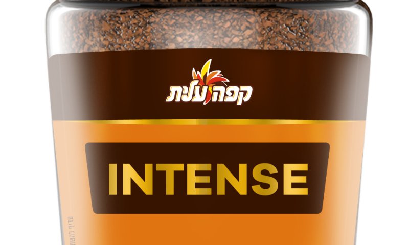 קפה עלית INTENSE מיובש בהקפאה בשילוב אספרסו &ndash; ללא צורך במכונה