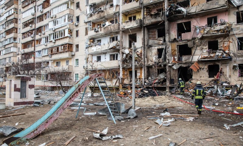 לפני כינוס ה-G-7 רוסיה חזרה להפגיז בקייב