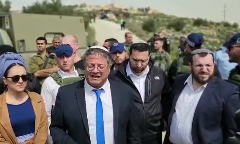 בן גביר מבהיר: "אסור לקחת את החוק לידיים"