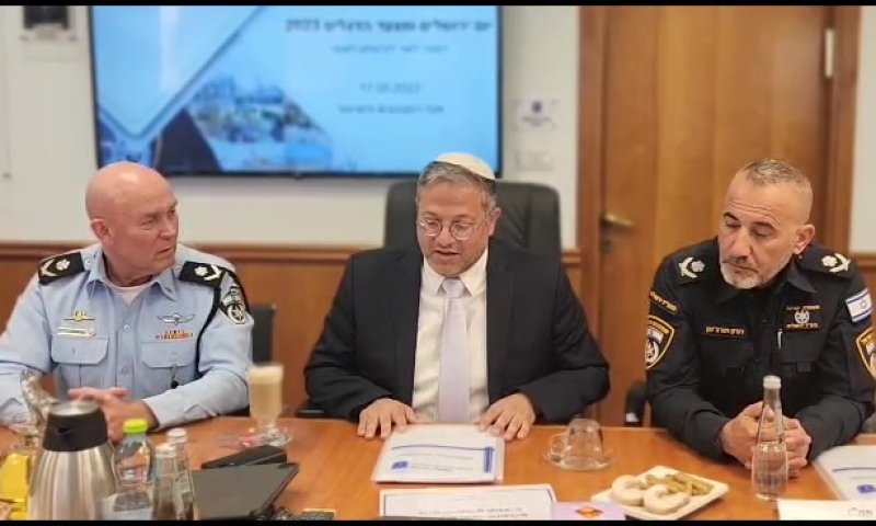 בן גביר: כל האיומים בפרובוקציה צריכים להיגדע