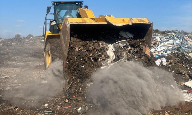 המנהל האזרחי הרס 3 אתרי שריפת פסולת שגרמו לזיהום אוויר