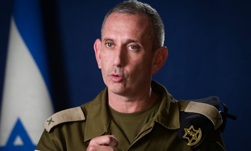 דובר צה"ל מעדכן: עלה ל-224 מספר החטופים בעזה