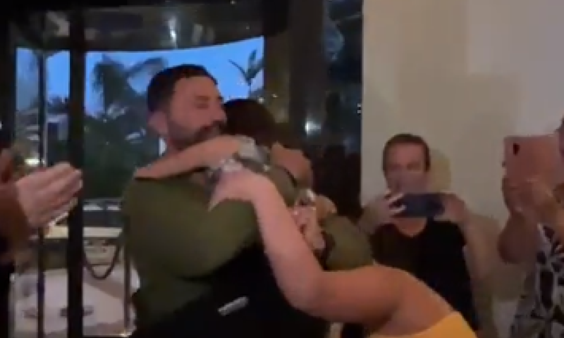 מרגש: תושבי נירים פגשו את חבר הקיבוץ שנלחם