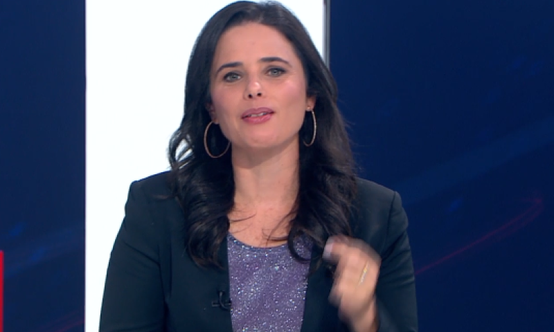 צפו: השאלה שהפתיעה את איילת שקד בשידור