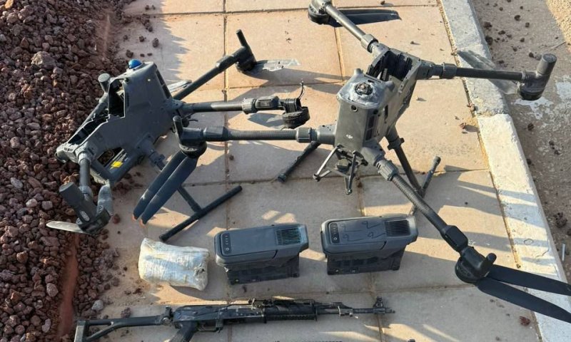 הקונספציה קורסת? צה"ל סיכל רחפן שנשא נשקים ותחמושת