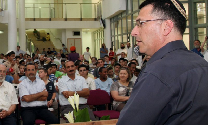 "המיגון האמיתי הוא הערכים שאתם מקבלים בישיבה"