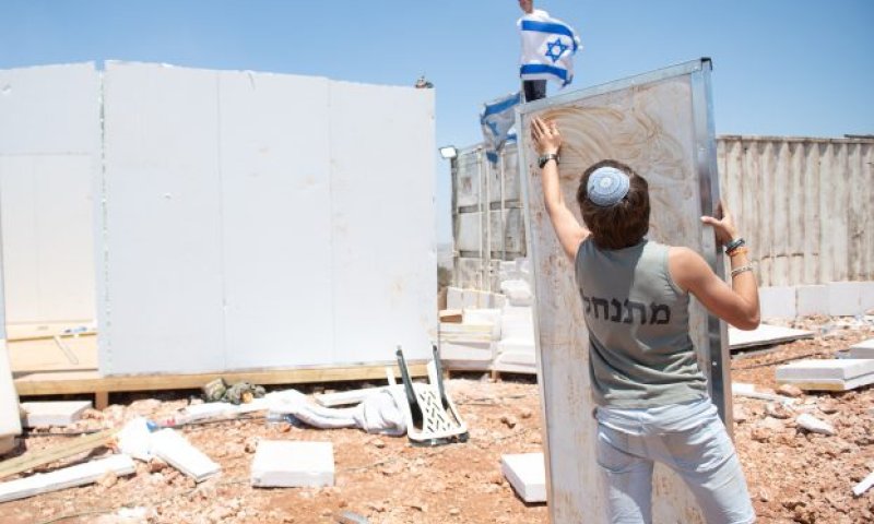 הפינוי עבר בשקט: מתיישבי אביתר האחרונים עזבו