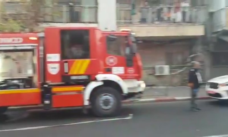 שריפה בירושלים: 7 ילדים חולצו מהדירה הבוערת