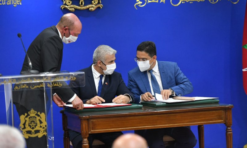 לפיד במרוקו: מלחמה היא לא מה שאנו רוצים לילדינו