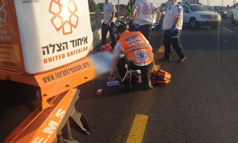 תאונה קשה סמוך לבני עי"ש: 4 פצועים פונו