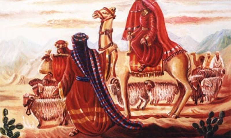 ציורי תנ"ך: פרשת לך &ndash;לך מעשה אבות סימן לבנים