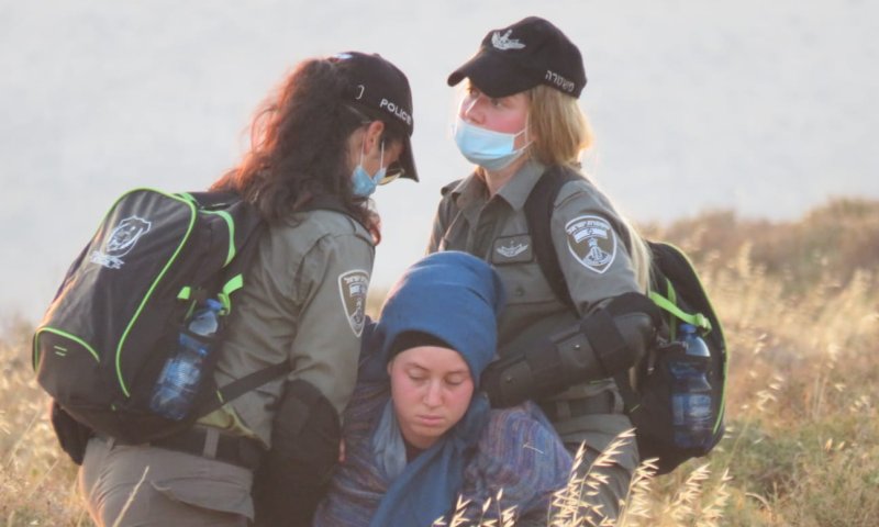 בתים ובתי כנסת פונו ונהרסו בכוכב השחר; צפו בתיעוד