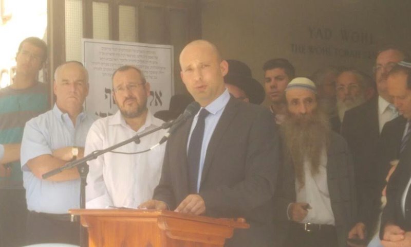 נפתלי בנט: "דרכו למדנו מהי הציונות הדתית"