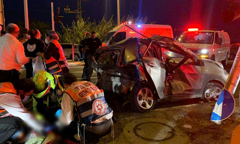 הרוגה ופצועה אנוש בתאונת דרכים בשפלה