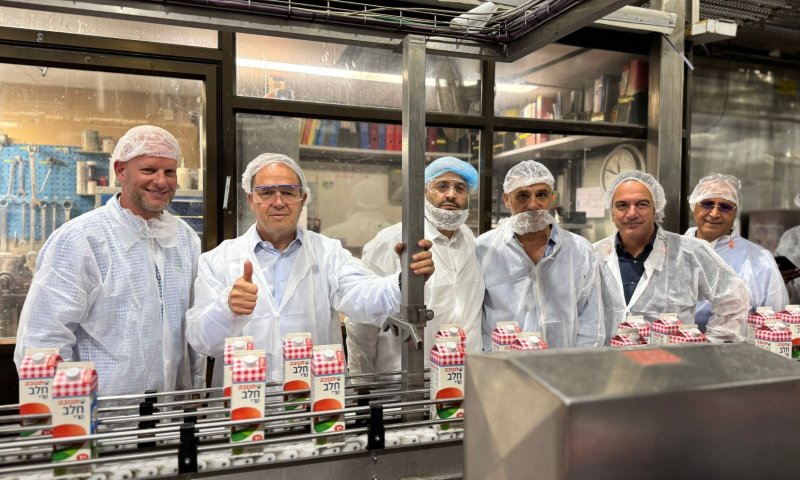 ברקת במחלבה ברחובות: "אין מחסור במוצרי חלב, המשק כרגיל"