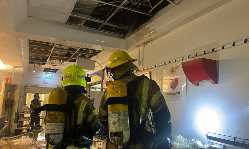 שריפה פרצה במחלקת אשפוז בבית החולים שניידר