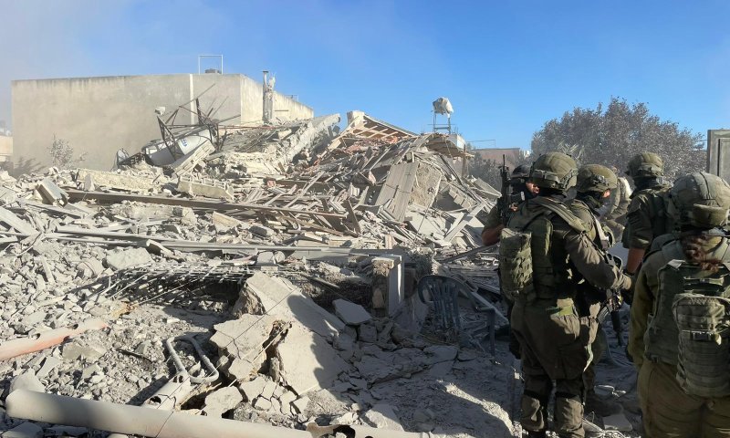 צפו: כך נהרסו בתי המחבלים שביצעו את הפיגוע באריאל