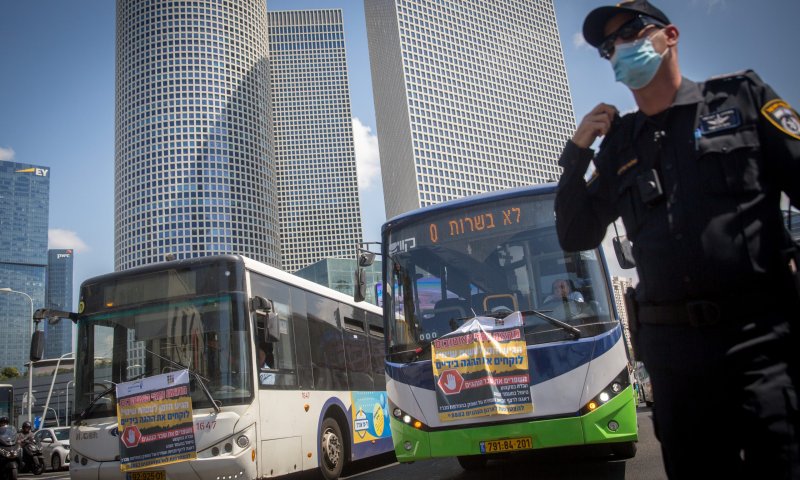 ביום שני: שוב שביתת אוטובוסים בירושלים וחיפה