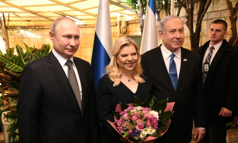 פוטין לנתניהו: "תודה על שמירת זכרון המלחמה"