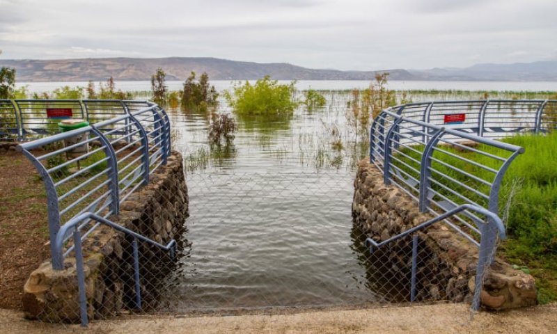לפני הגשם בסוף השבוע: מפלס הכנרת רושם עלייה