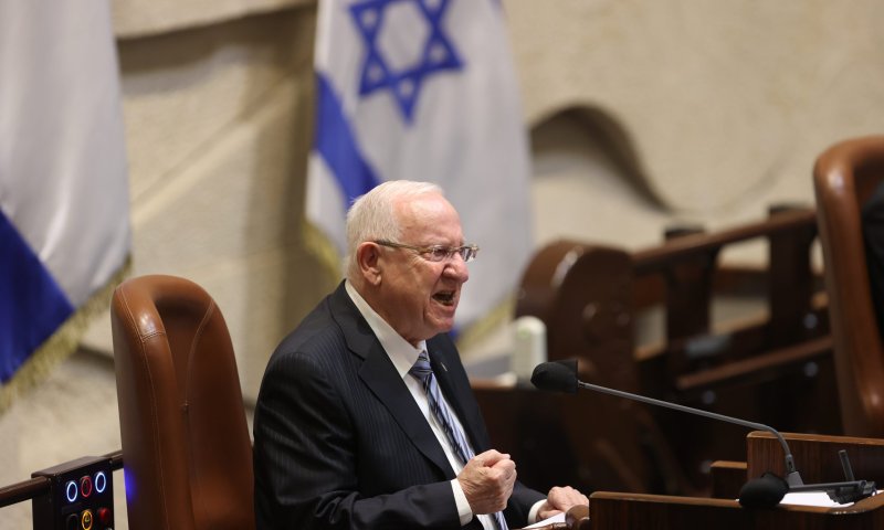 ריבלין: "תודה על הזכות שנתתם בידי לשרת אתכם"