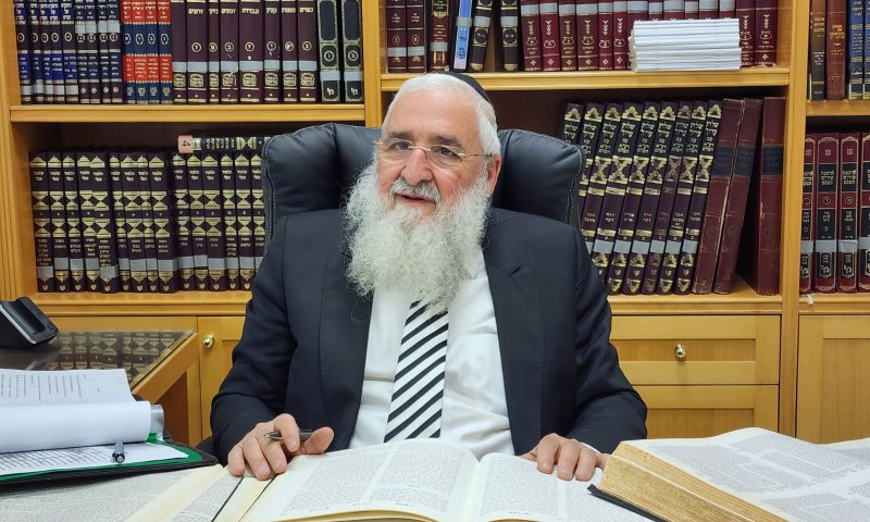 מועמד סרוג לתפקיד הרב הראשי? הרב מיכאל עמוס