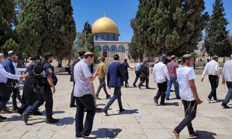 תמונת הניצחון: לא ננוח עד להשגת חופש פולחן בהר הבית