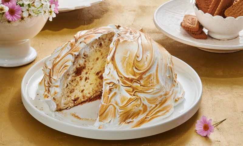 יאמי: גלידת גבינה לוטוס בציפוי מרשמלו מדורה