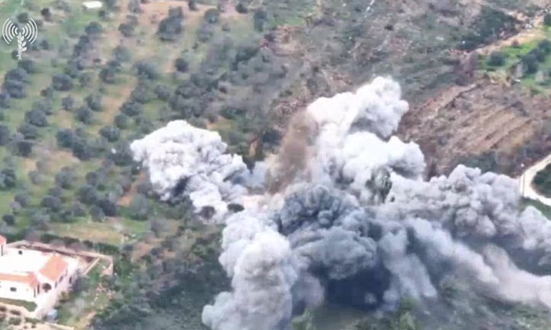 בתגובה לשיגורים הבוקר, צה"ל מפציץ בלבנון | צפו