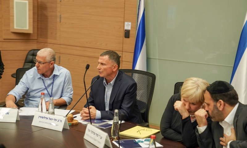 אדלשטיין בדיון הכנסת: "רק יחד נגיע לניצחון"