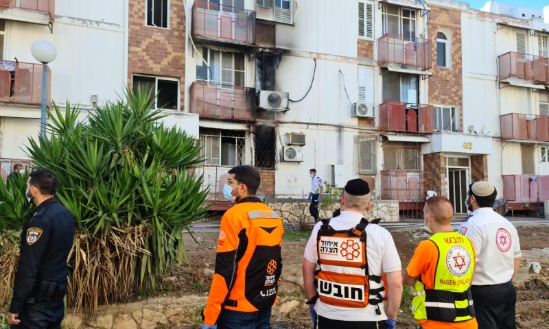 קרית גת: גבר כבן 40 נספה בשריפה בדירתו