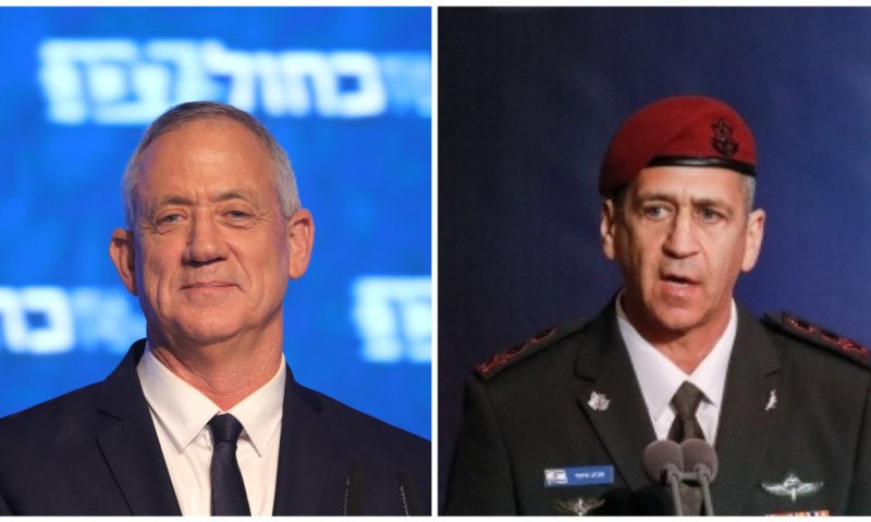 באישור נתניהו: בני גנץ ייפגש עם הרמטכ"ל