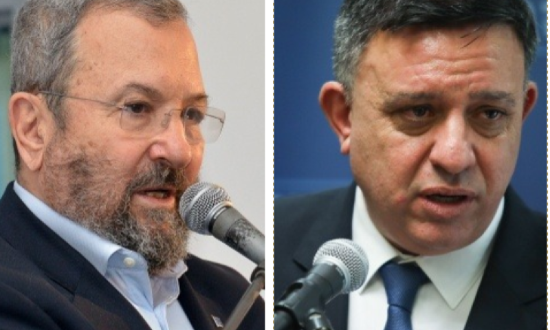 גבאי: "הבחירות בין נתניהו לביני", ברק: "אני אוביל"