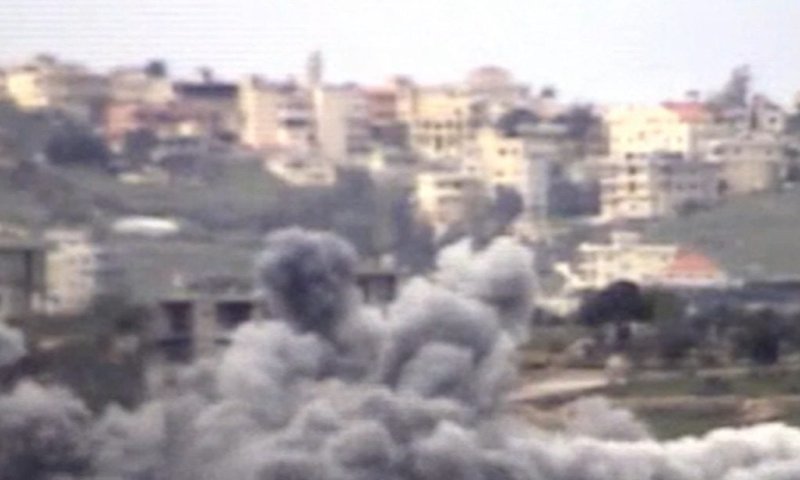 בתגובה לשיגורים: צה"ל תקף בבקעת הלבנון