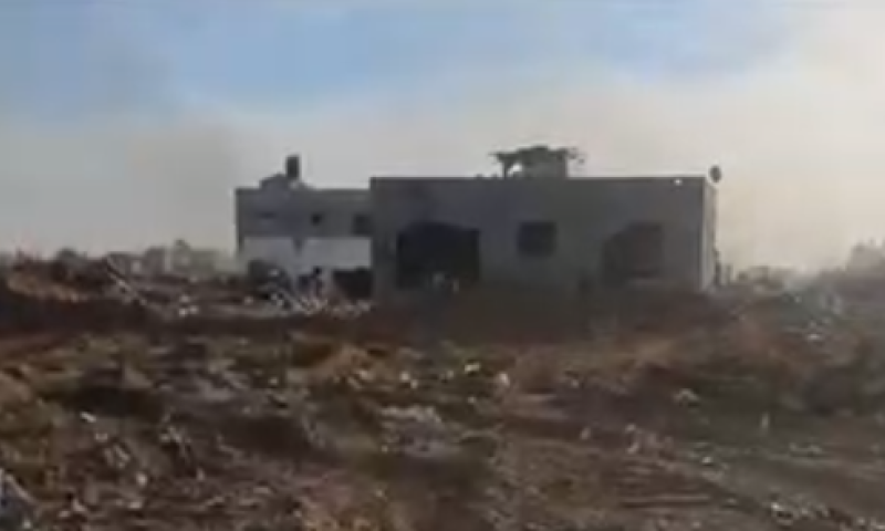 צפו: הפיצוץ בעזה הוקדש לעיתונאי עמית סגל