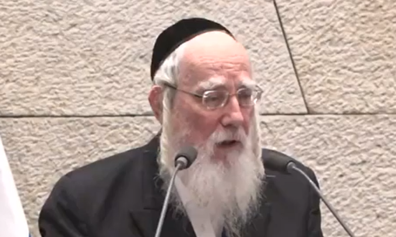 ח"כ אייכלר: "אנחנו במצב שרק הקב"ה יכול לעזור לנו"