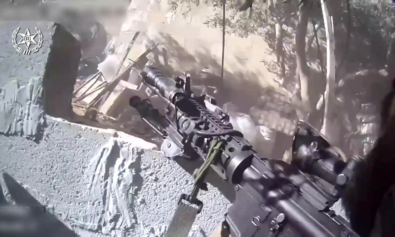 צפו בתיעוד: כך חוסל מחבל בקרב בג'נין