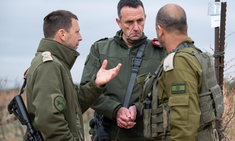 הרמטכ"ל בתרגיל מוכנות בפיקוד המרכז: "ממשיכים במאמץ ההתקפי"