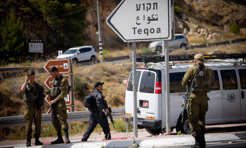 כוח מיוחד עצר בבית לחם את המחבל מהפיגוע בתקוע